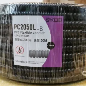 SOLID 20mm 膠軟喉(50米莊)黑色