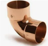 國產 1"(28mm)銅焊90°曲尺