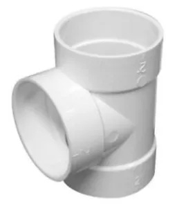 ANCHOR 1-1/2"(40mm)PVC白喉90°正三叉