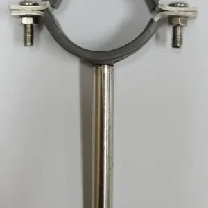 1-1/2" (40mm)不銹鋼灰包膠魚尾碼