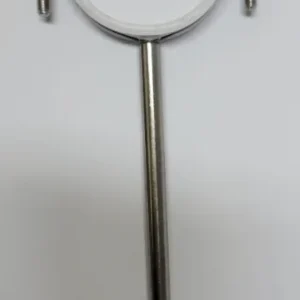 4" (100mm)x6"加長尾不銹鋼白包膠魚尾碼